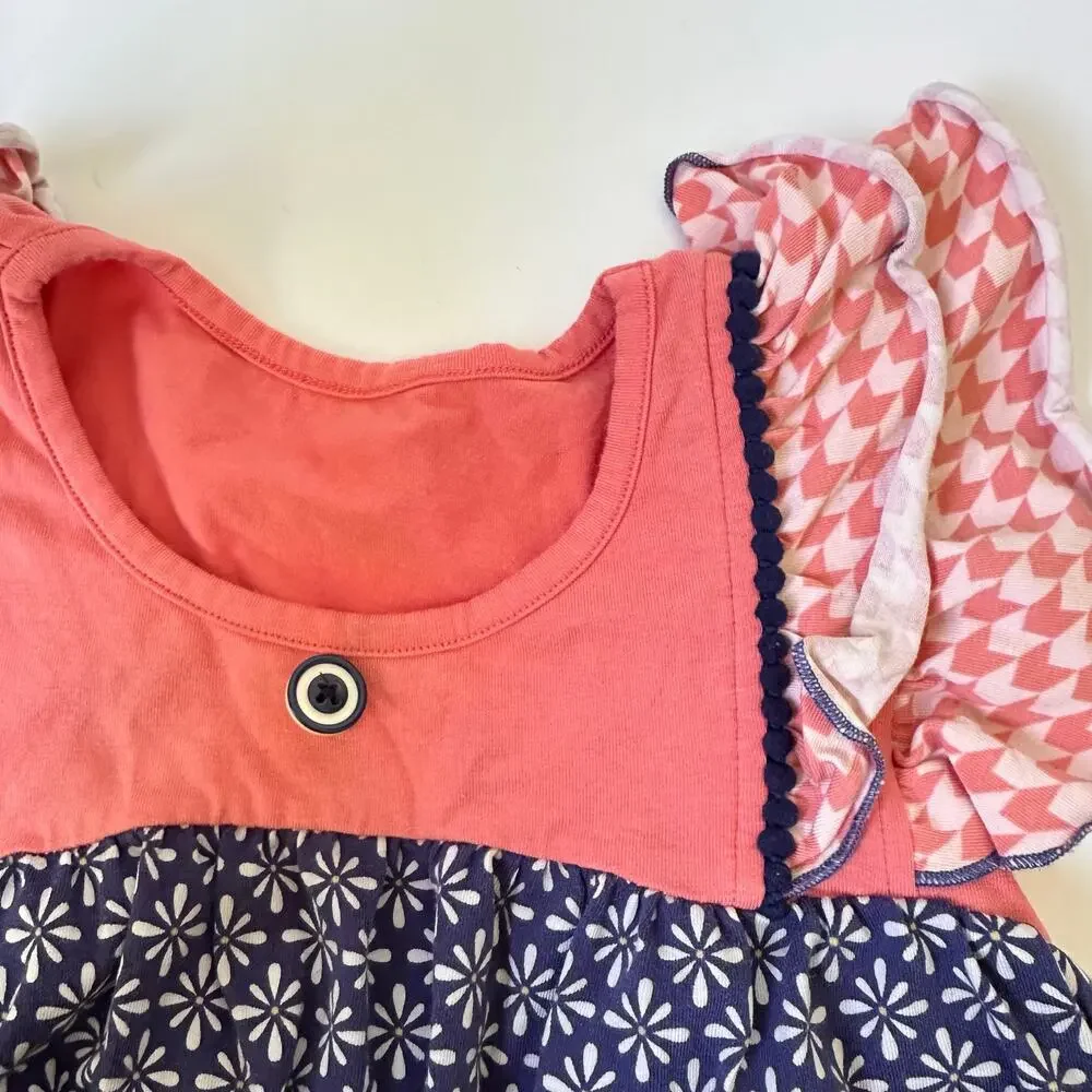 Serendipity Pink and Blue Tunic - Size 4T/5T - Cute!